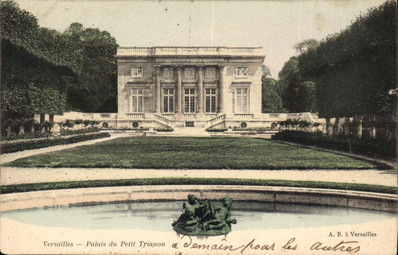 CPA Versailles Palais du Petit Trianon 