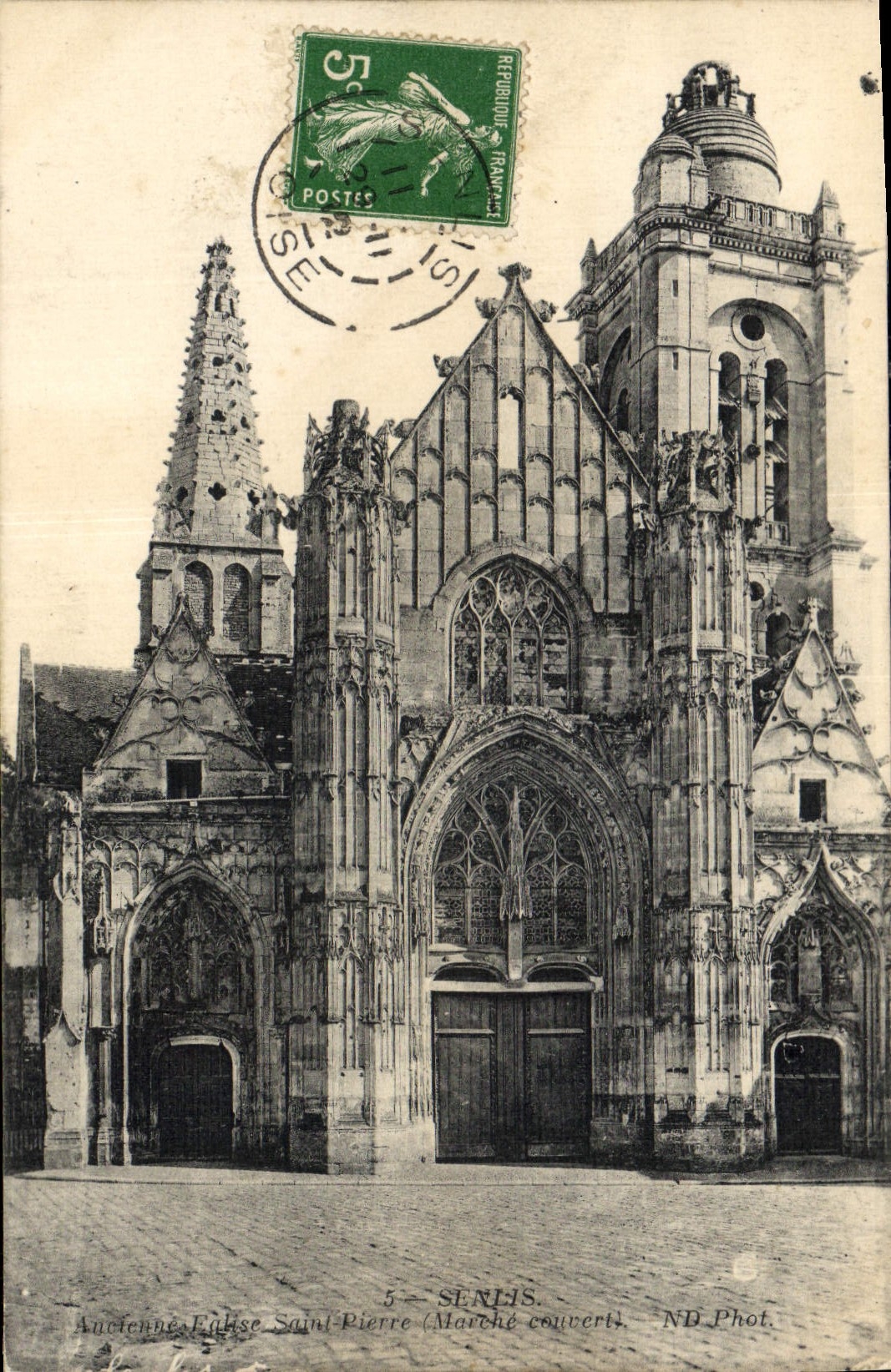 CPA Senlis Ancienne Eglise Saint Pierre