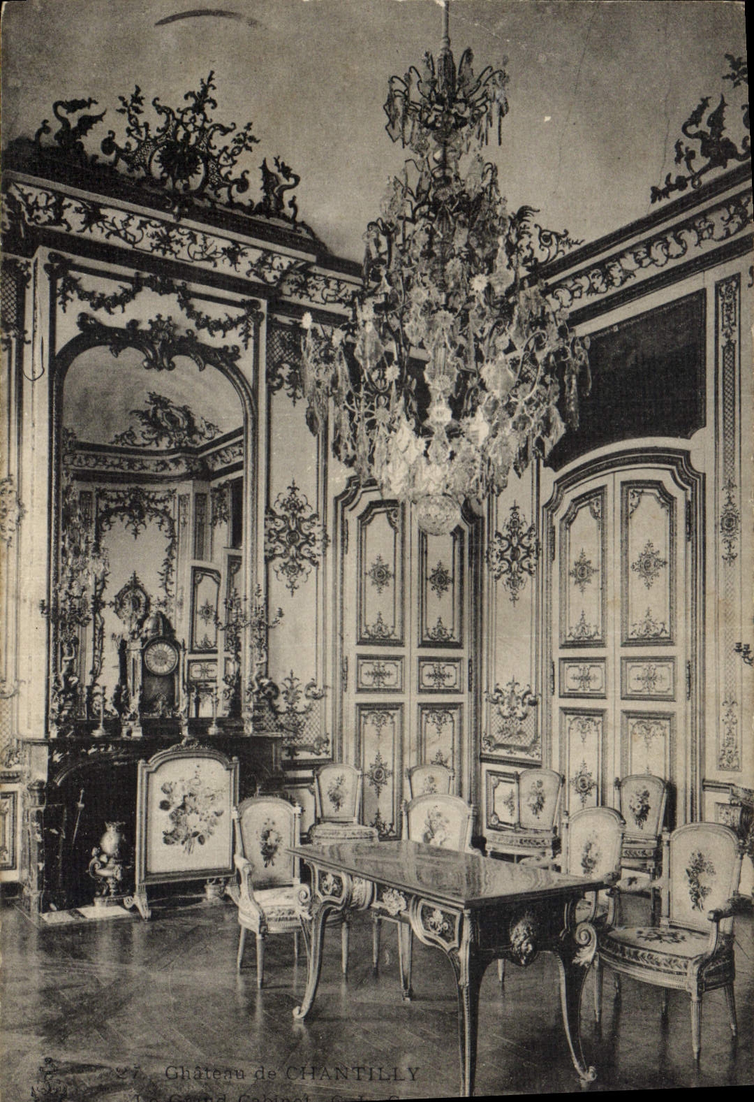 CPA Chateau de Chantilly 