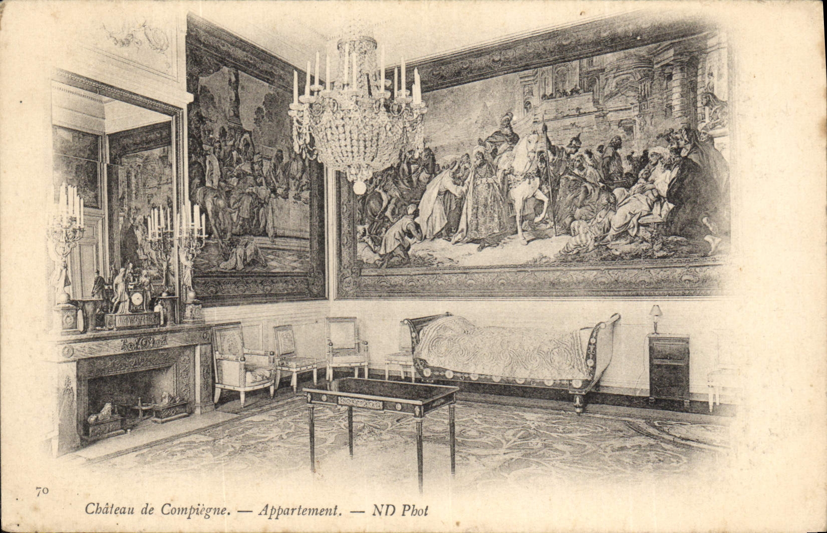 CPA Chateau de Compiegne Appartement 