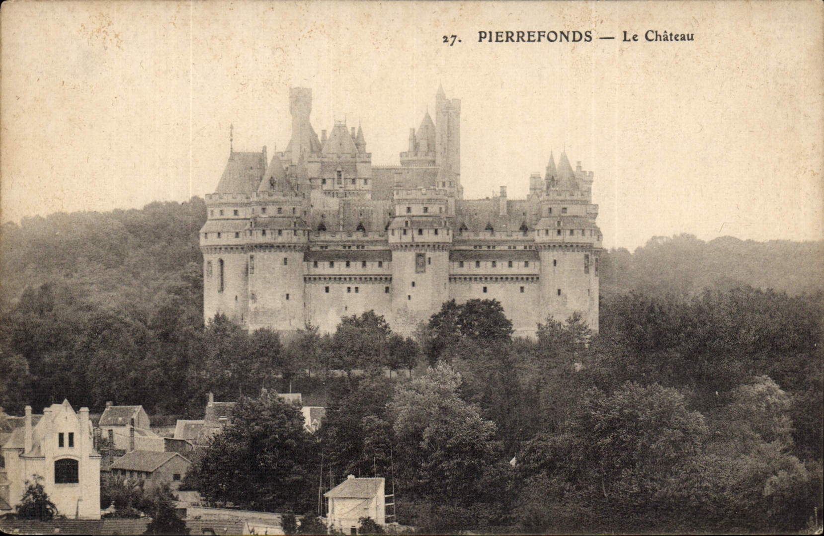 CPA Pierrefonds Le Chateau 