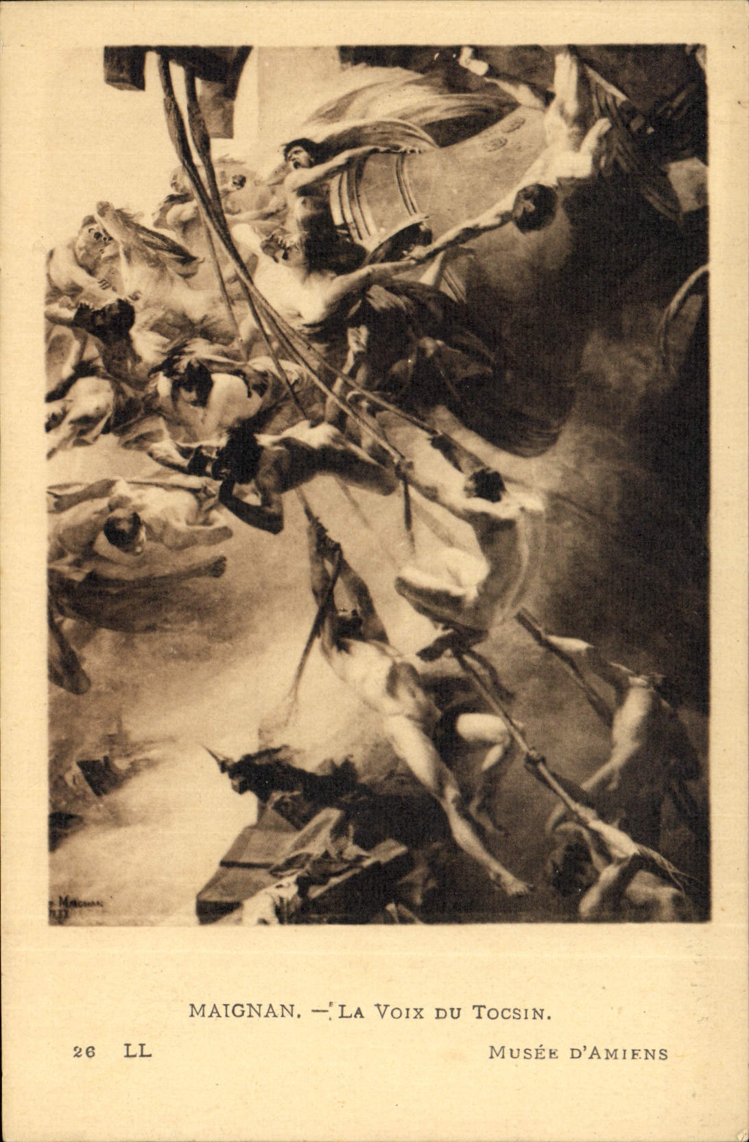 CPA Maignan La Voix du Tocsin Musee D'Amiens 