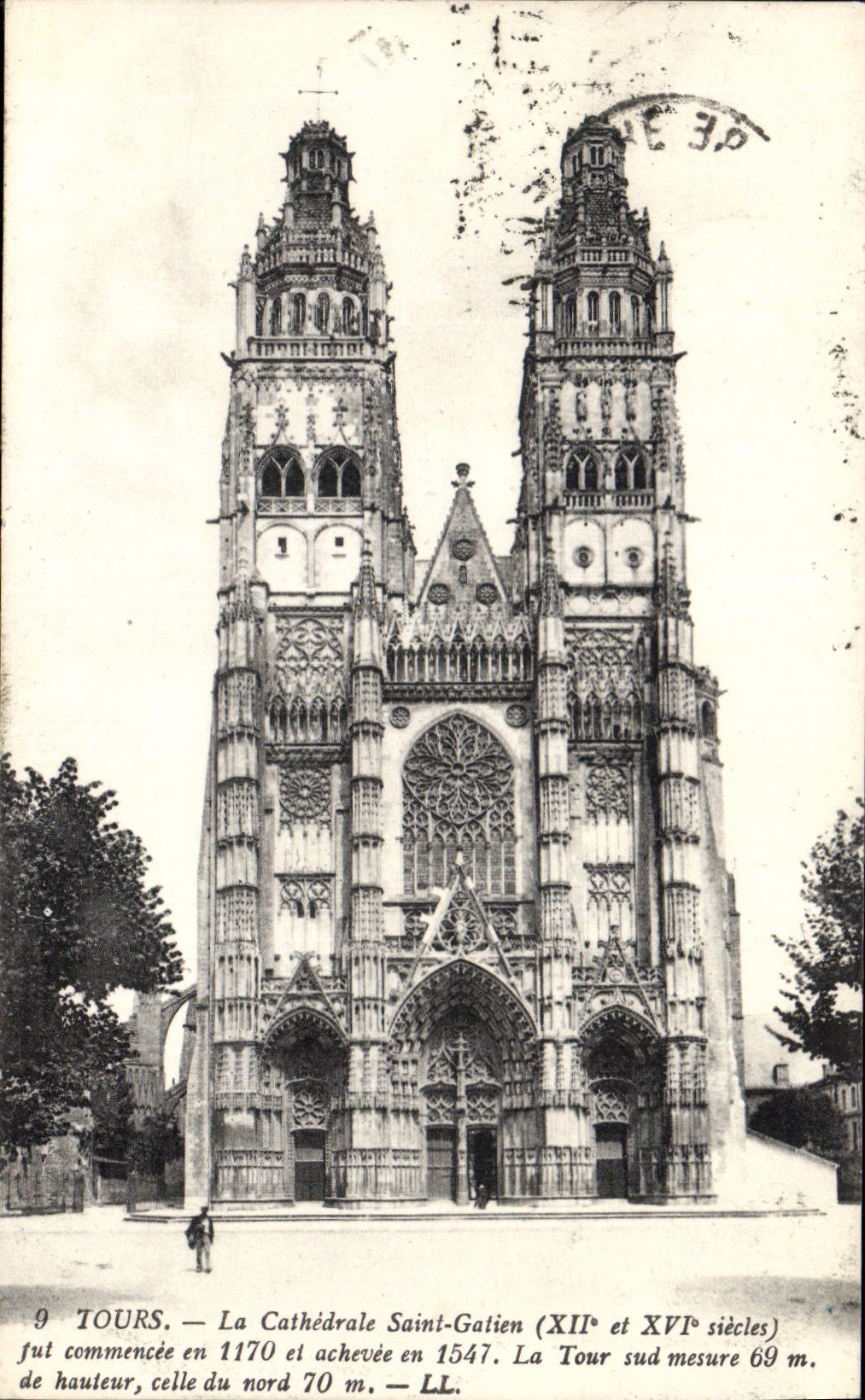 CPA Tours La Cathedrale Saint Gatien 