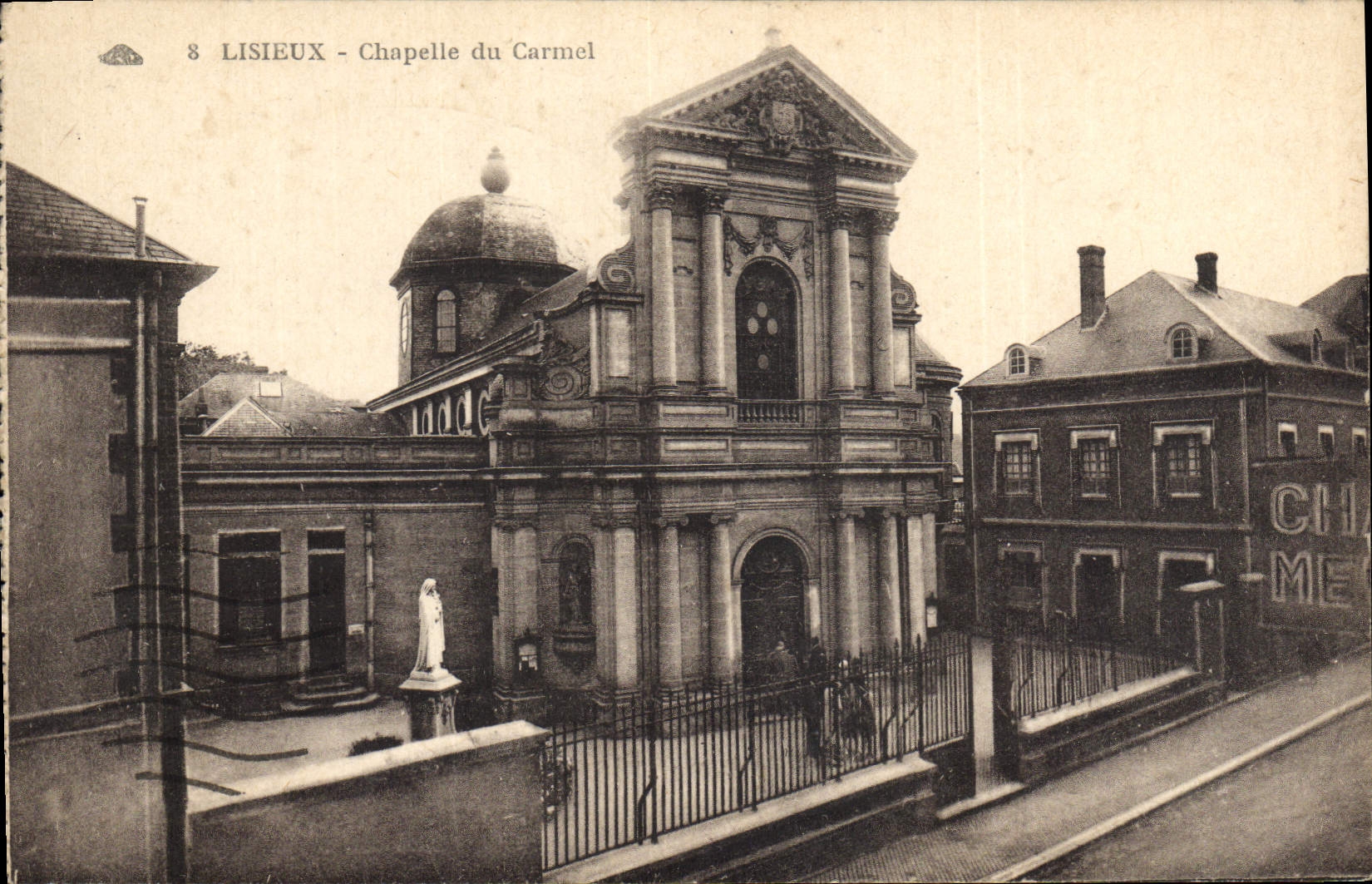 CPA Lisieux Chapelle du Carmel 