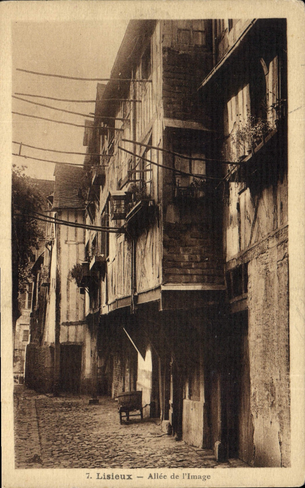 CPA Lisieux Allee de l'Image 