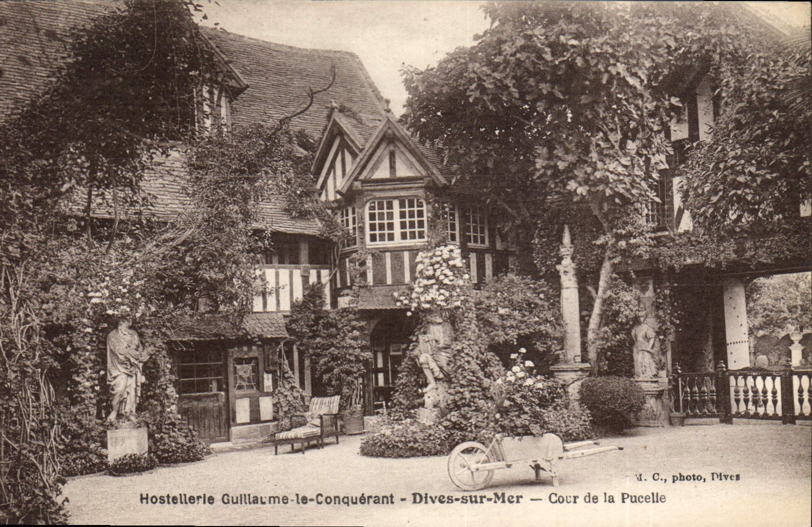 CPA Hostellerie Guillaume le Conquerant Dives sur Mer