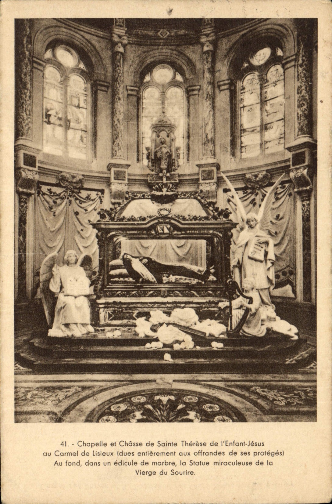CPA Chapelle et Chasse de Sainte Therese de l'Enfant Jesus 