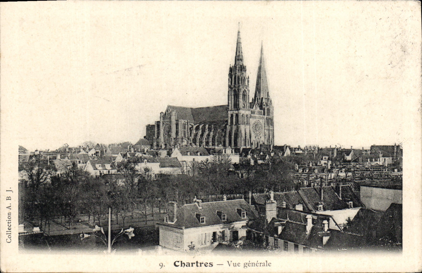 CPA Chartres vue generale 