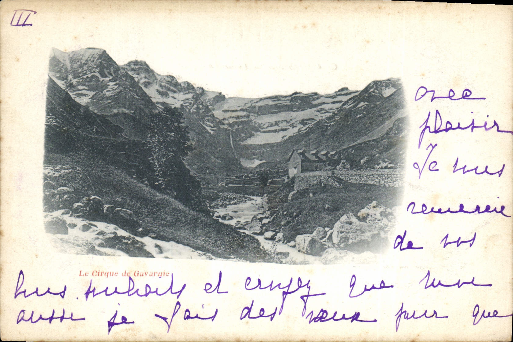 CPA Le Cirque de Gavarnie 