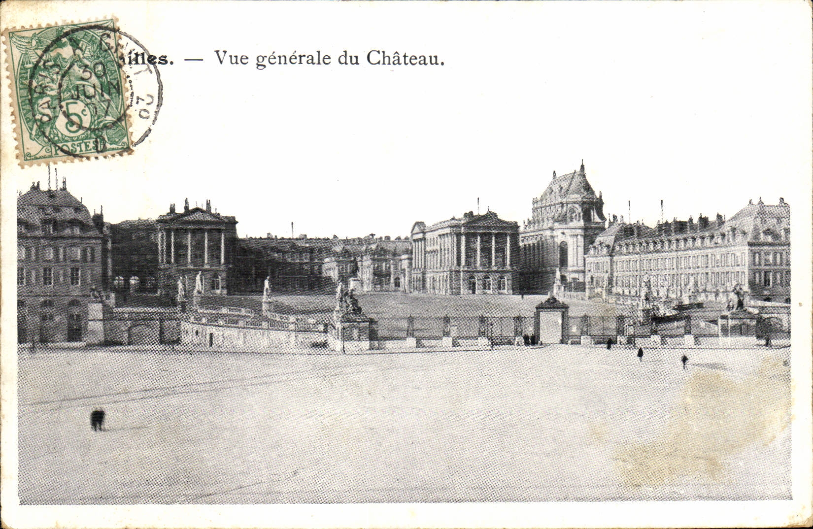CPA Versailles vue generale du Chateau 