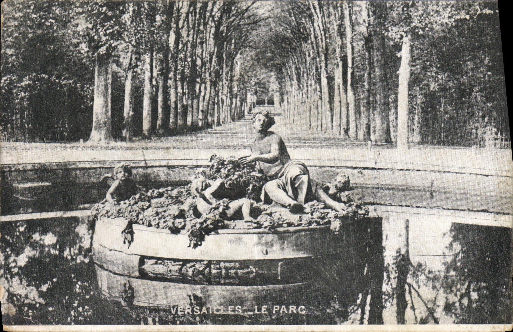 CPA Versailles le Parc 