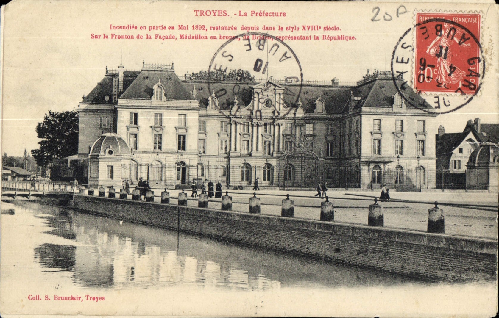 CPA Troyes la Prefecture 