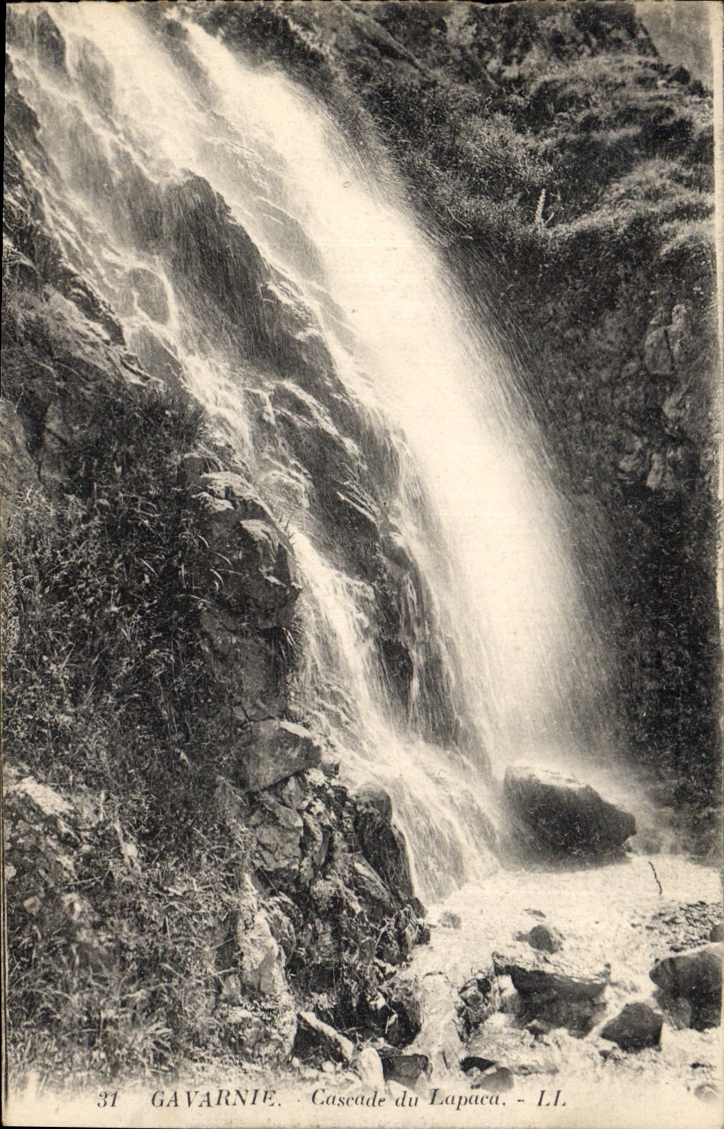 CPA Gavarnie Cascade du Lapaca 