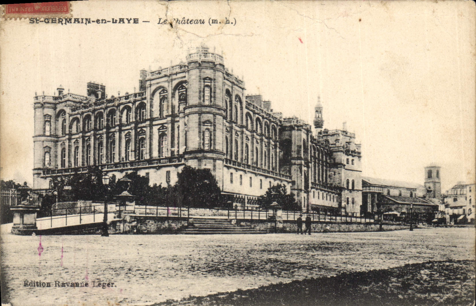 CPA St Germain en Laye Le Chateau