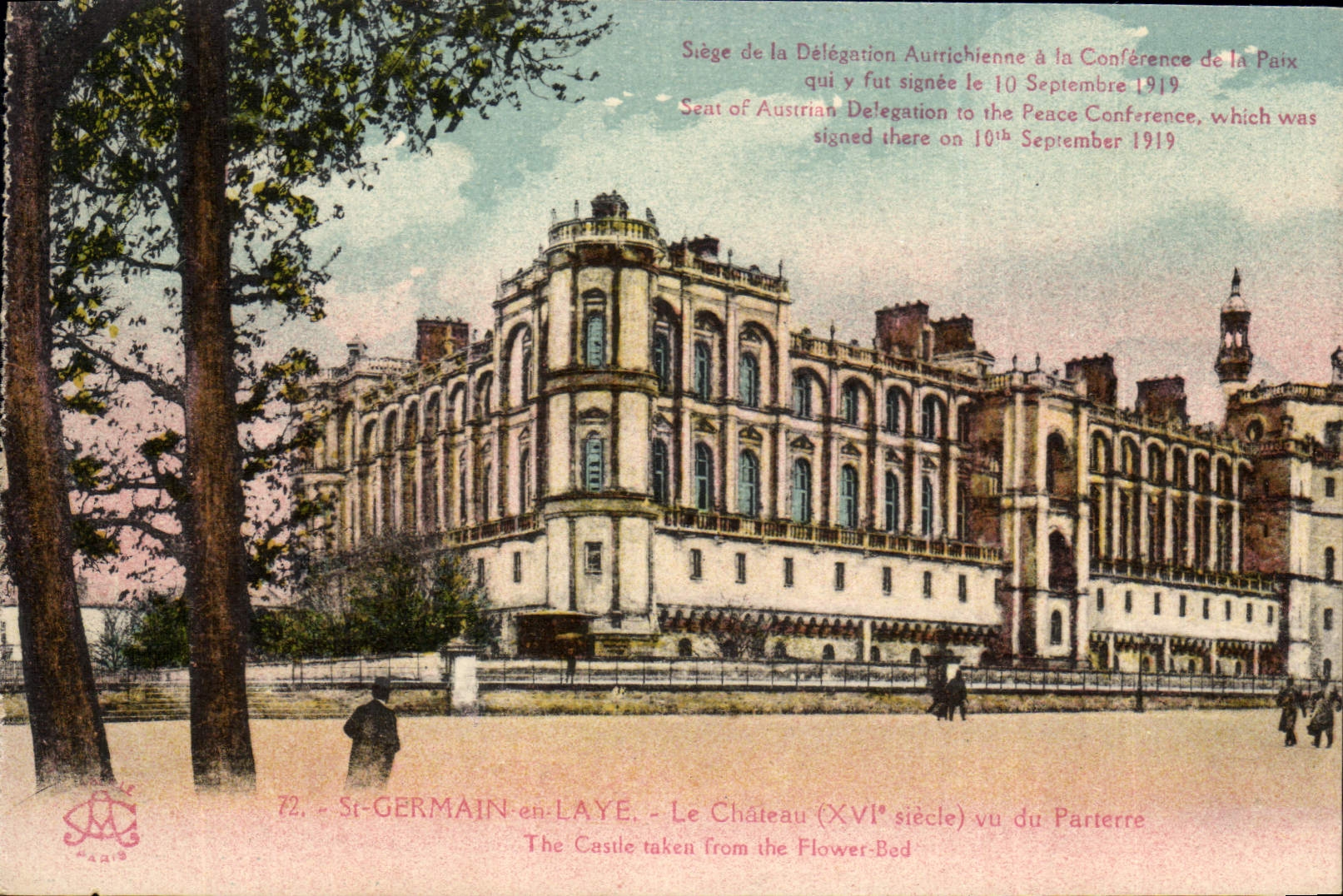CPA St Germain en Laye Le Chateau 