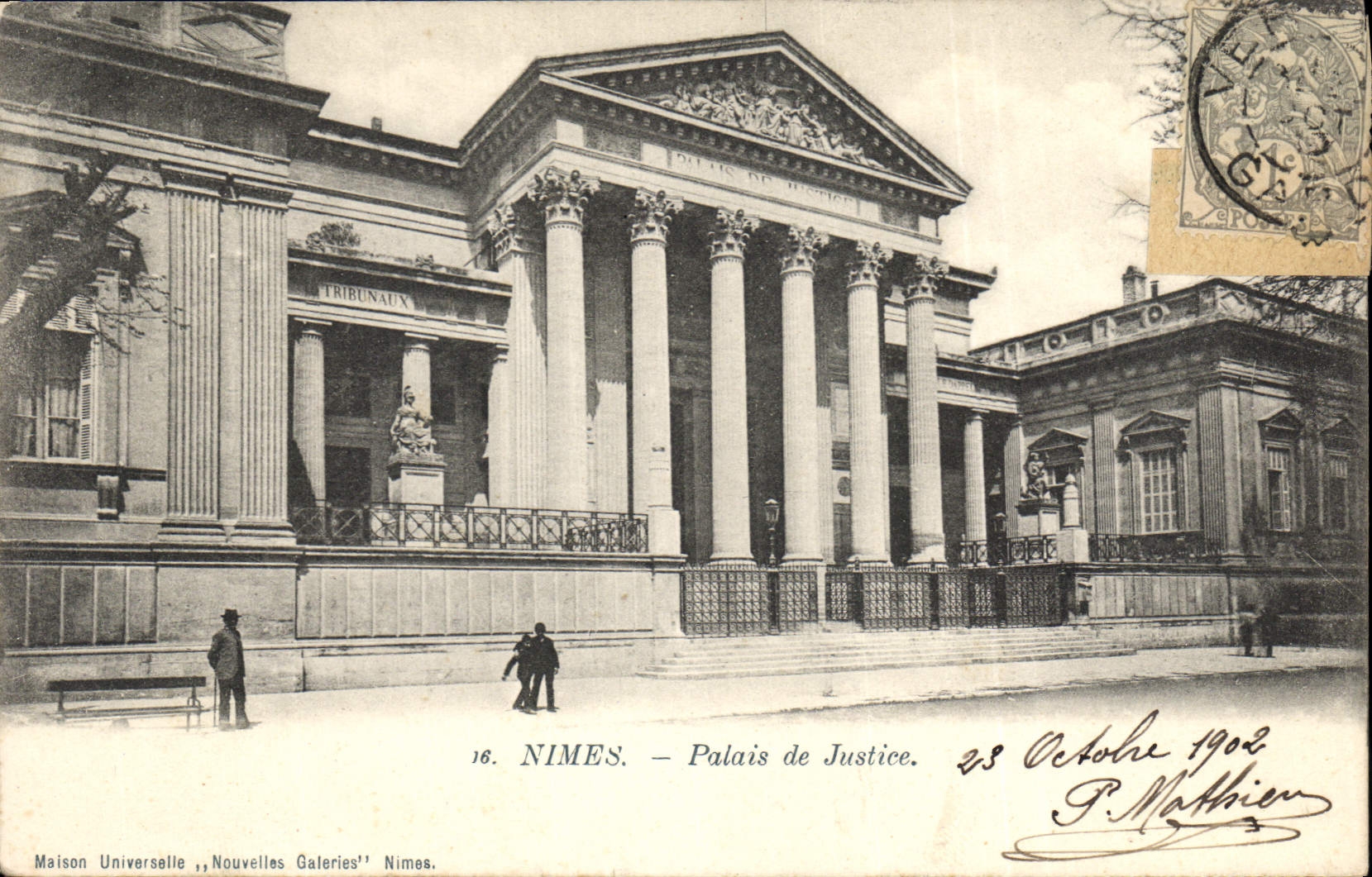 CPA Nimes Palais de Justice 