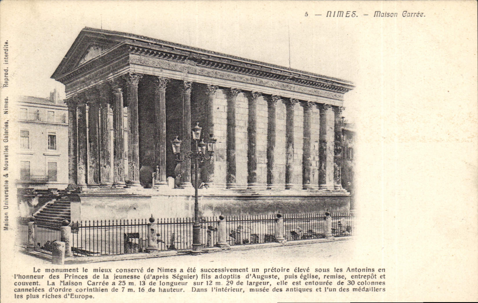 CPA Nimes Maison Garree 