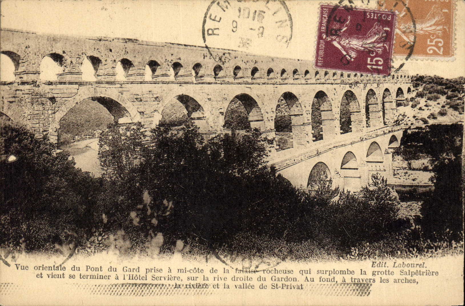 CPA Le Pont du Gard 