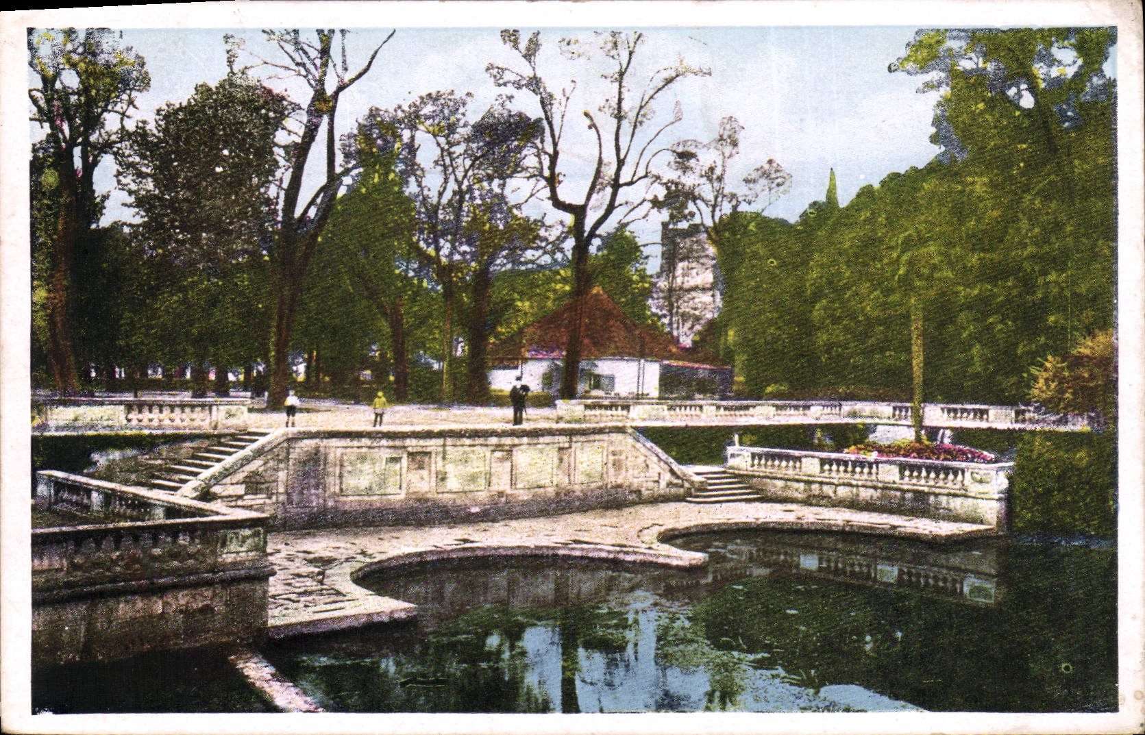 CPA Nimes Gard La Fontaine La Source 