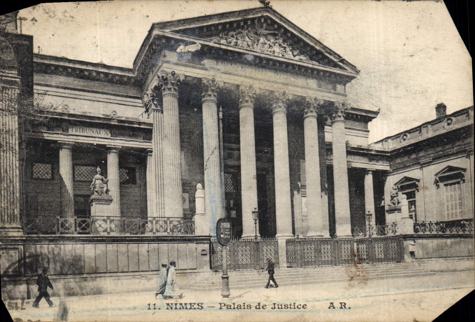 CPA Nimes Palais de Justice 