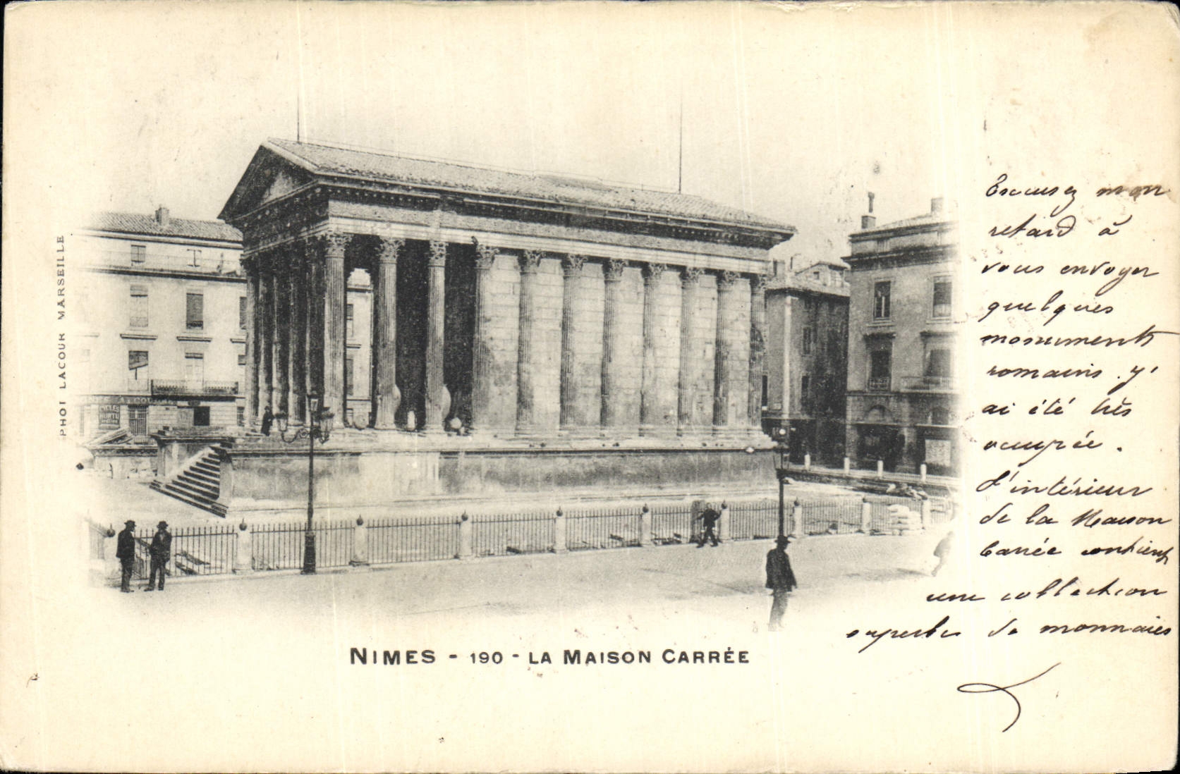 CPA Nimes La Maison Carree 