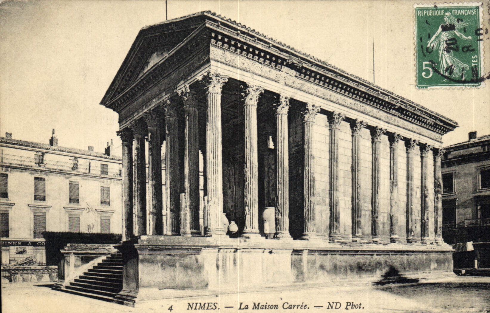 CPA Nimes La Maison Carree 