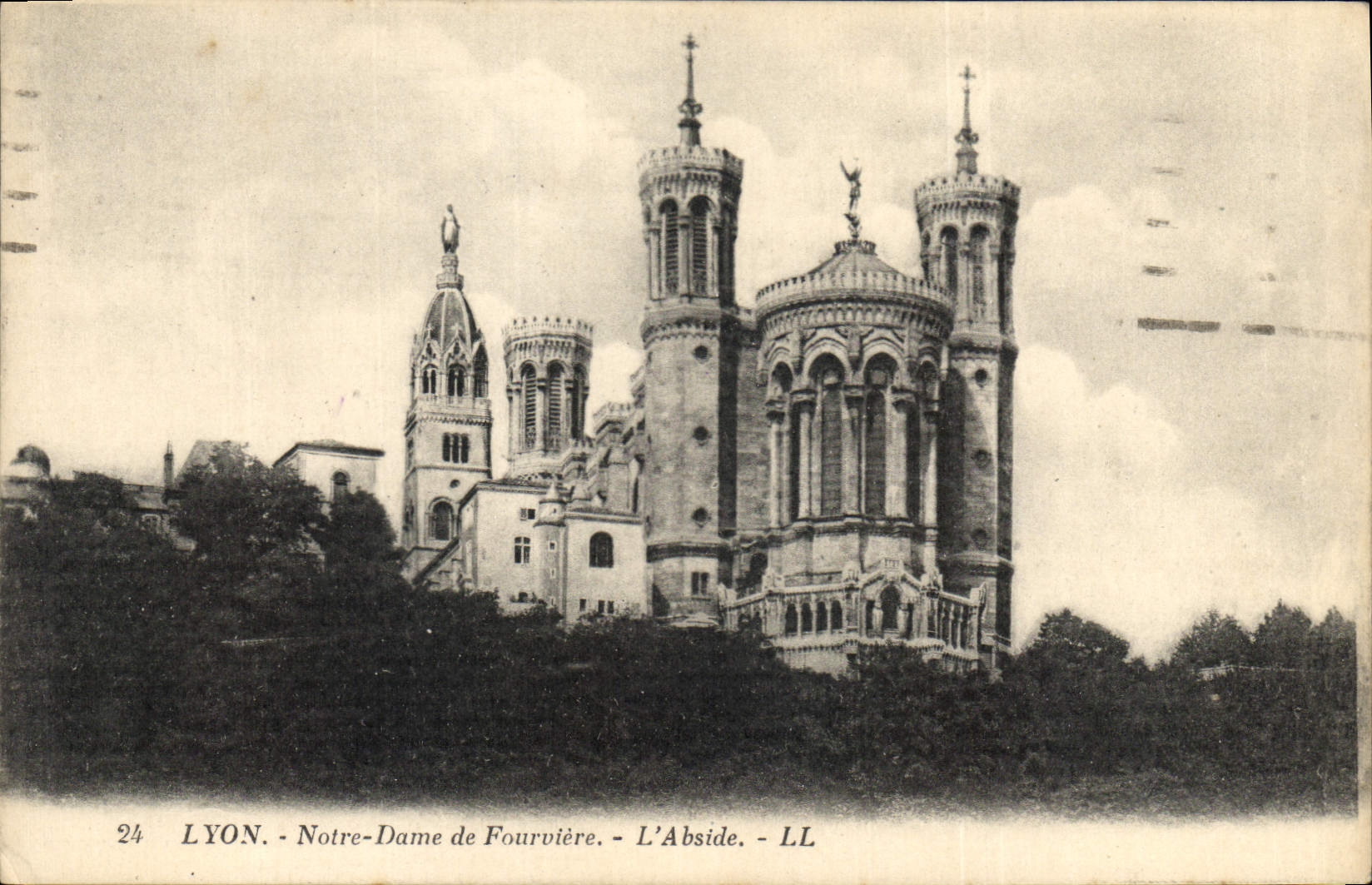 CPA Lyon Notre Dame de Fourviere l'Abside 