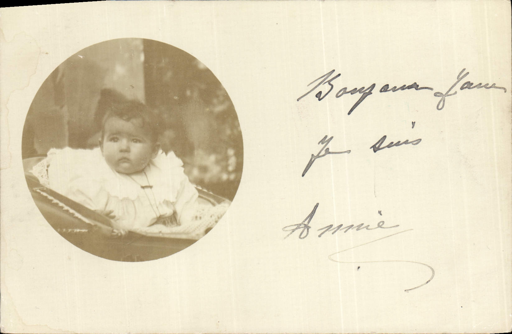 CARTE PHOTO Enfant