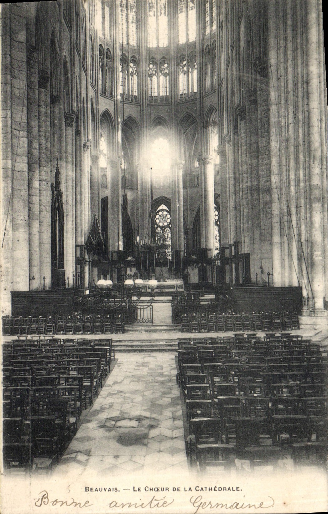 CPA Beauvais le Choeur de la Cathedrale 