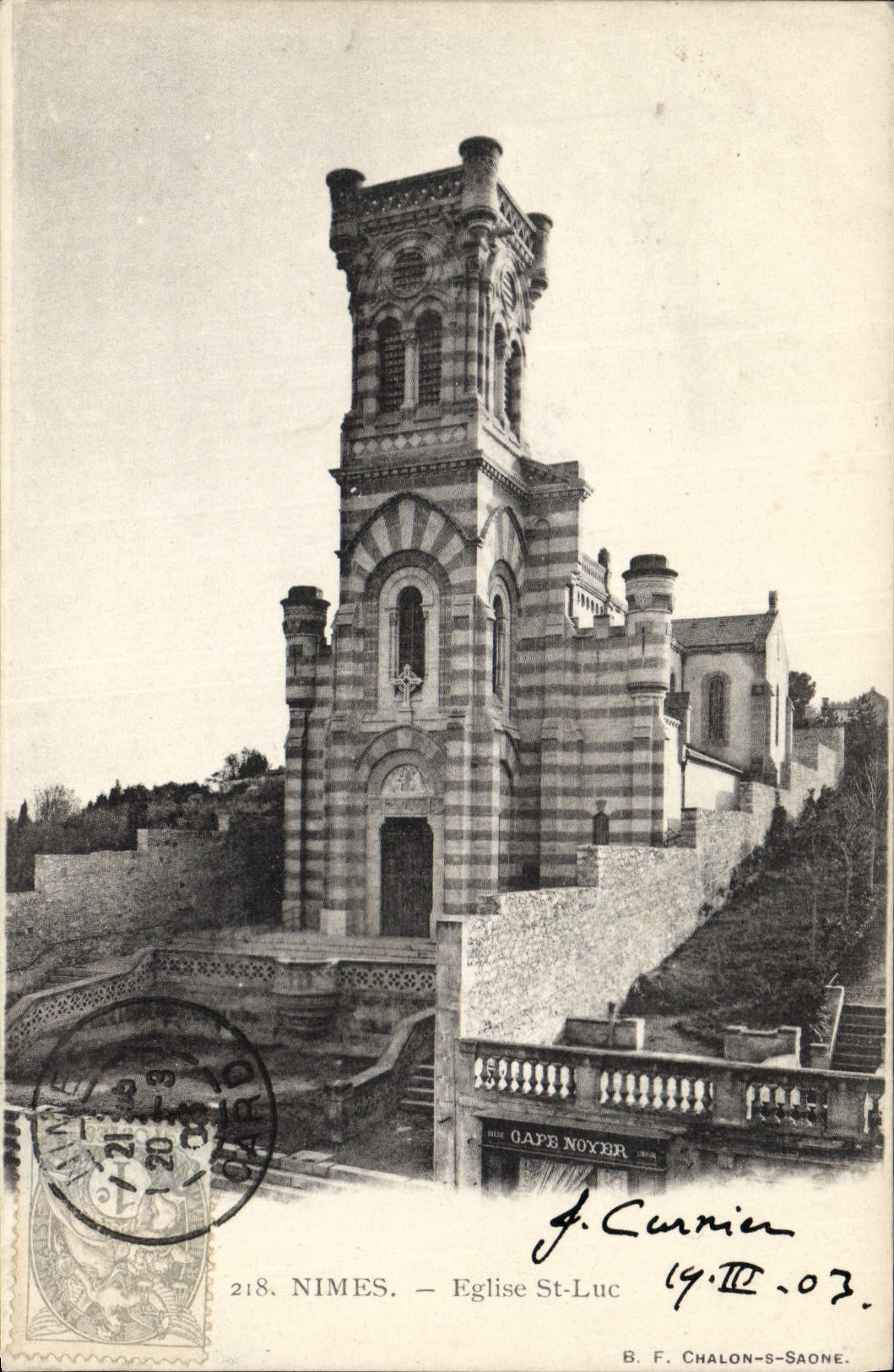 CPA Nimes Eglise St Luc 