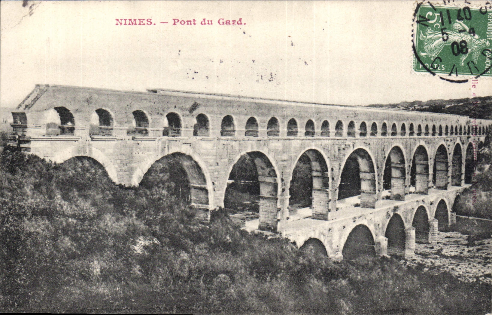 CPA Nimes Pont du Gard 