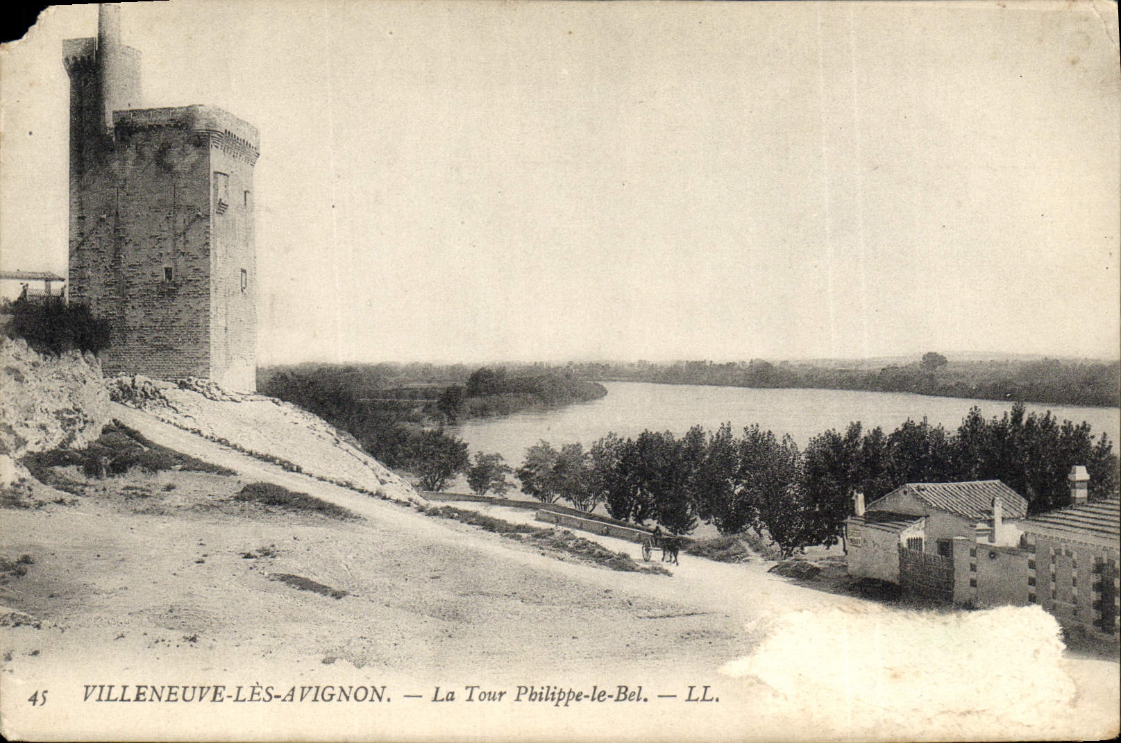 CPA Villeneuve les Avignon La Tour Philippe le Bel 