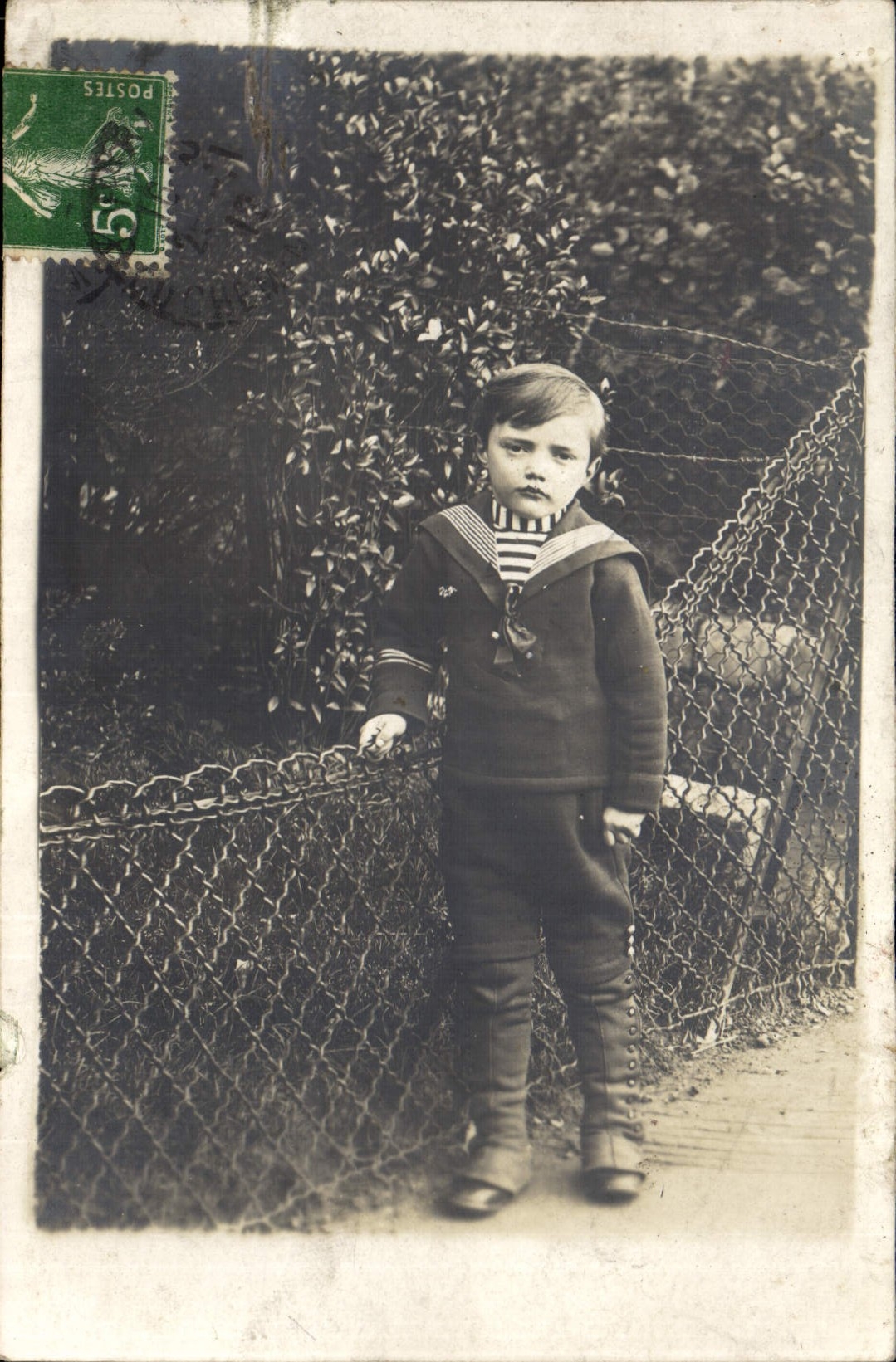 CARTE PHOTO Enfant