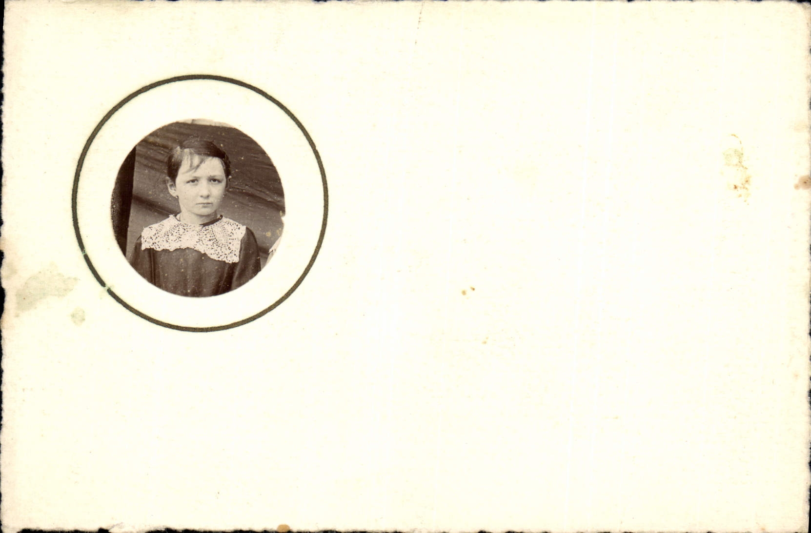 CARTE PHOTO Enfant