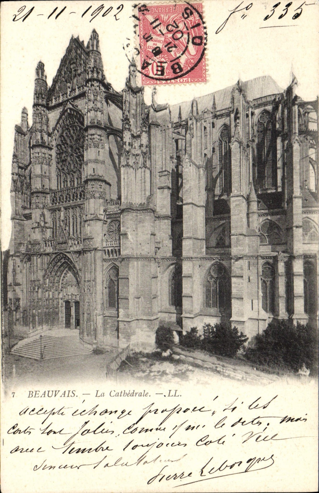 CPA Beauvais La Cathedrale 