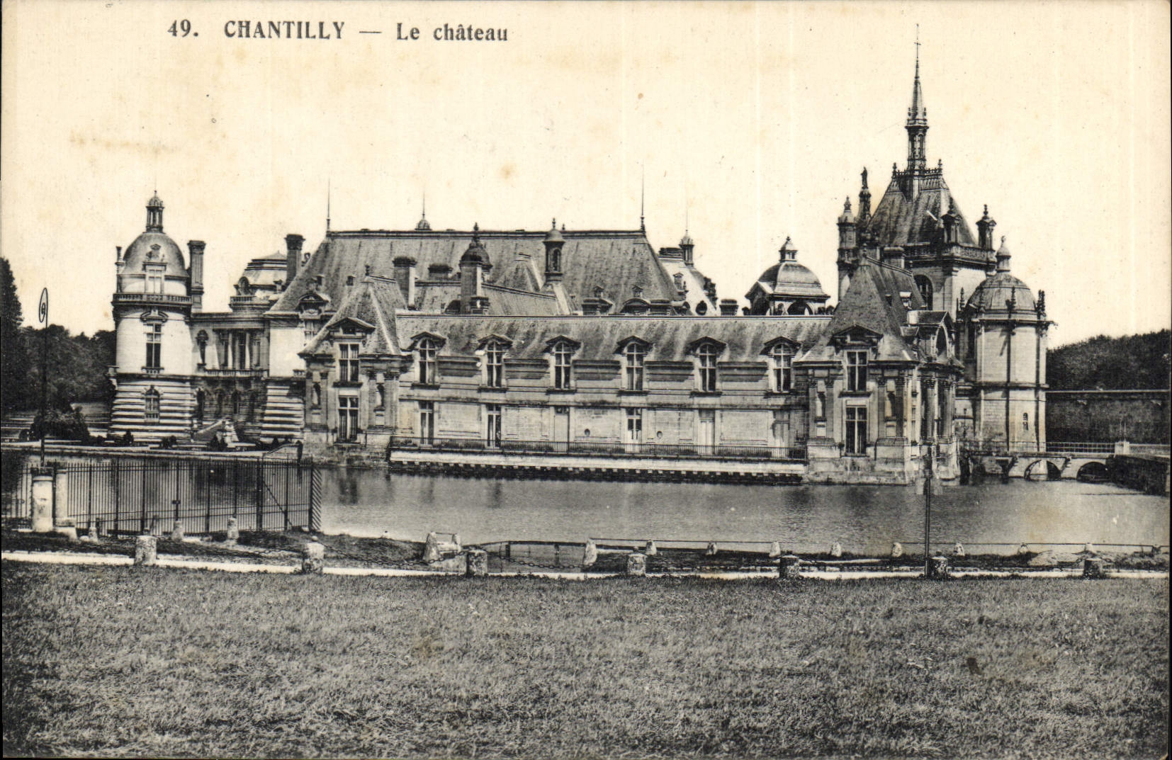 CPA Chantilly Le Chateau 