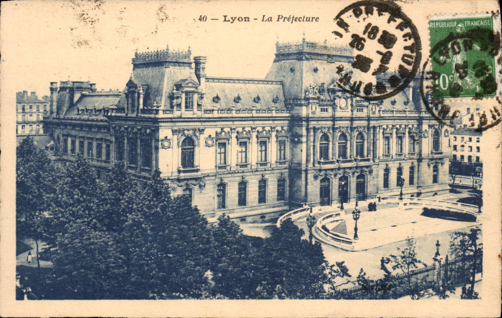 CPA Lyon La Prefecture 