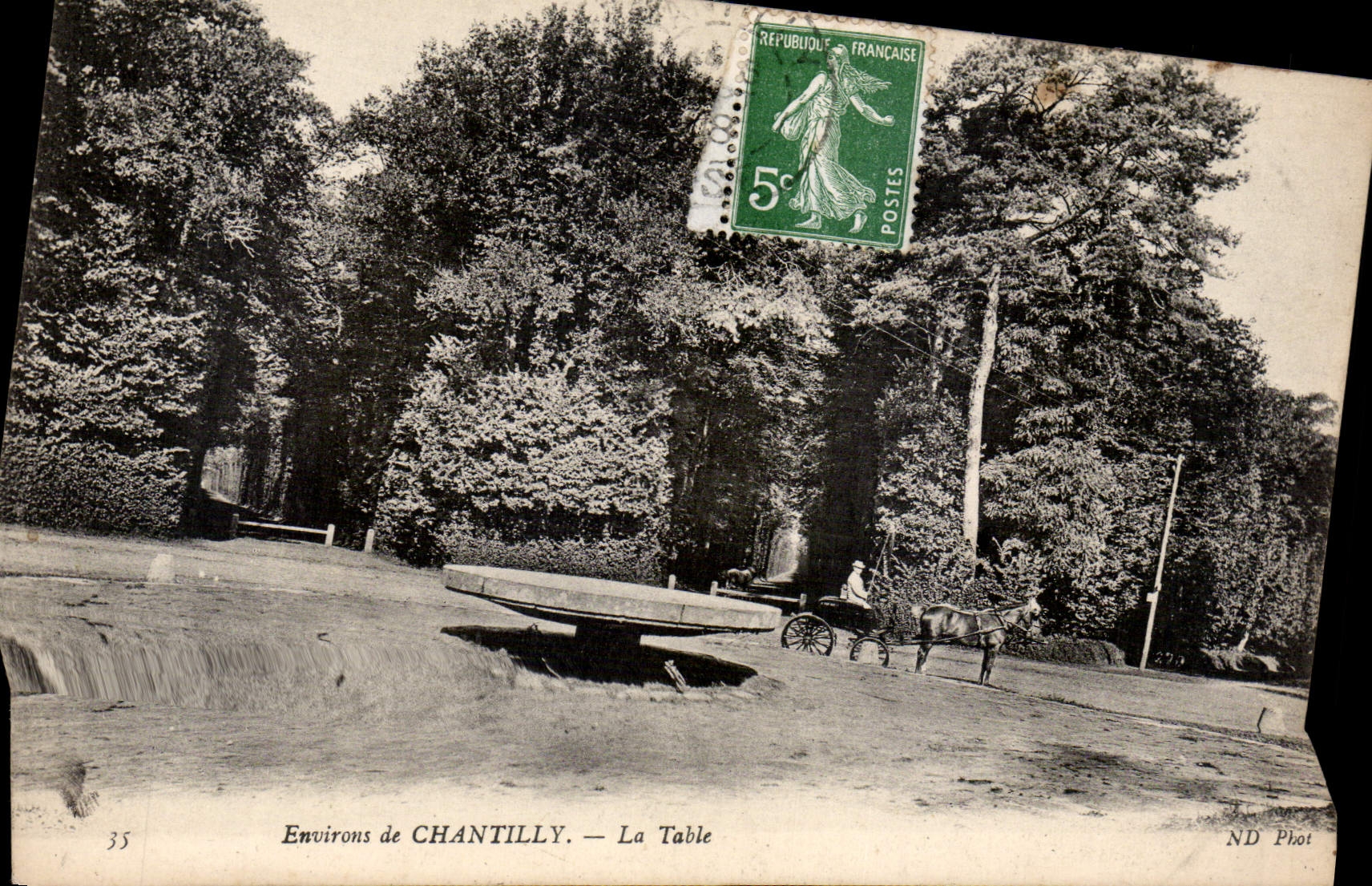 CPA Environs de Chantilly La Table 