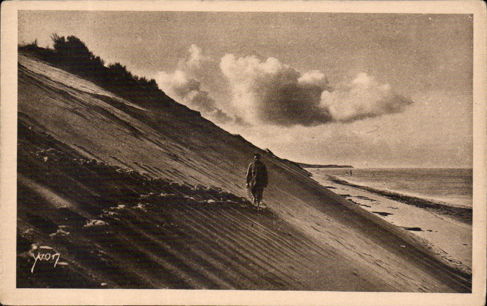 CPA Les Charmes de la Cote d'Argent Mer et Foret 