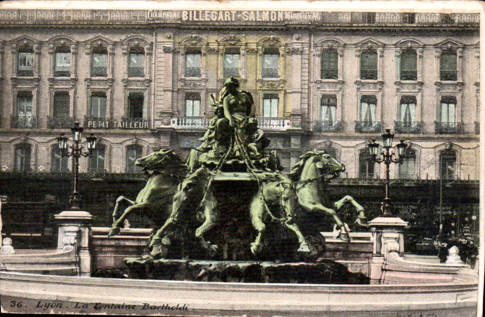 CPA Lyon La Fontaine Bartholdi 