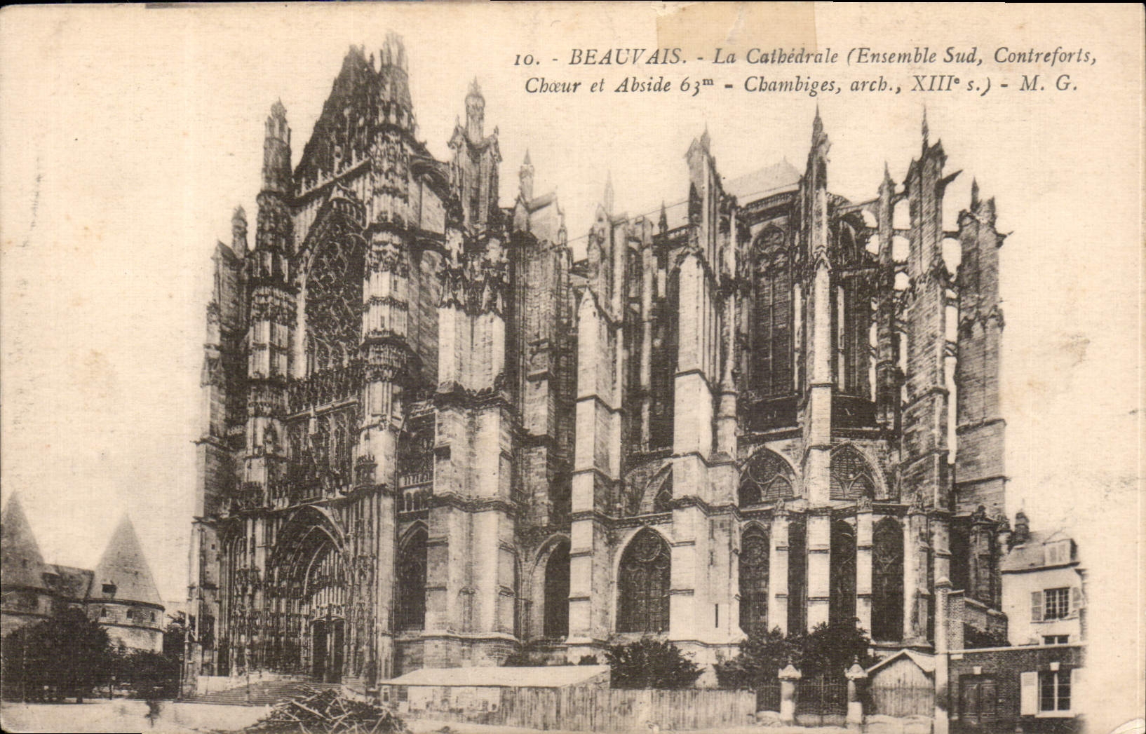 CPA Beauvais La Cathedrale 