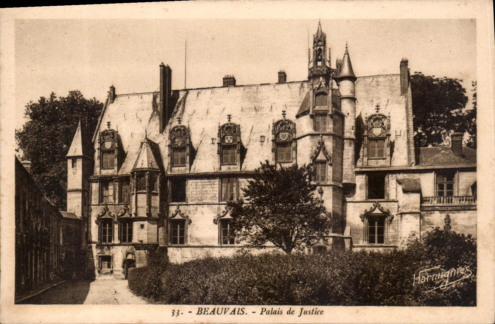 CPA Beauvais Palais de Justice 
