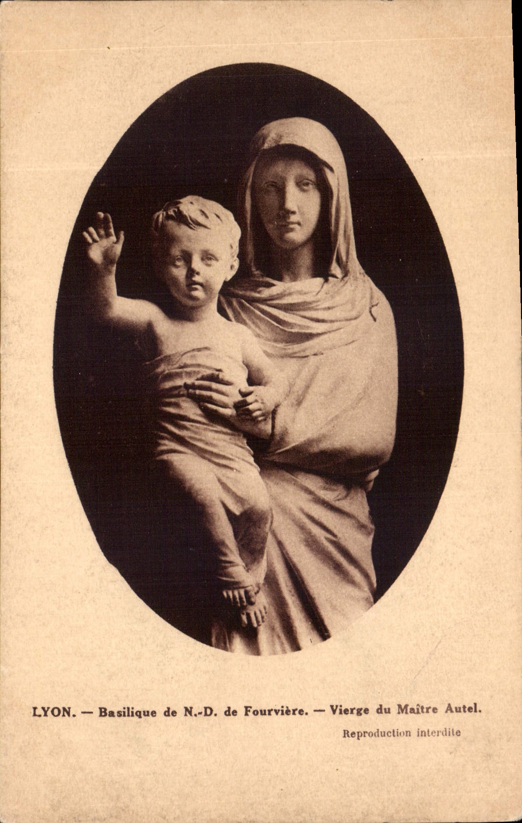 CPA Lyon Basilique de ND de Fourviere 