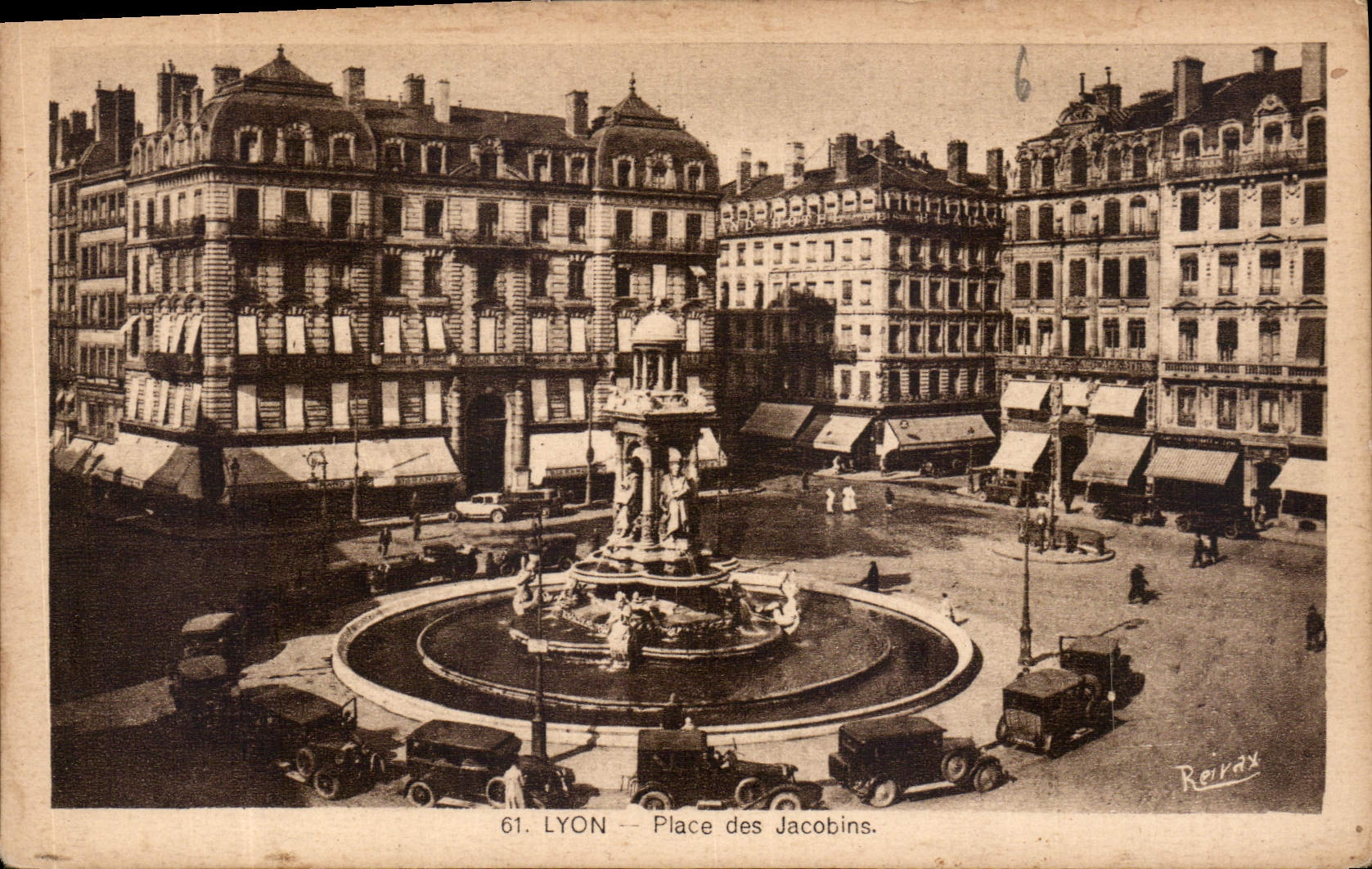 CPA Lyon Place des Jacobins 