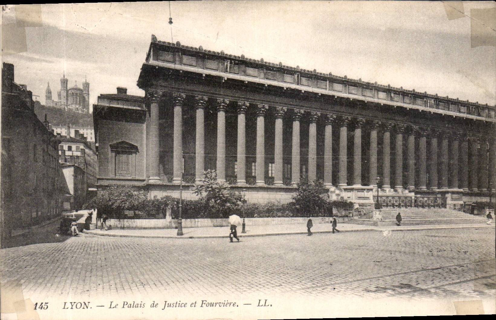 CPA Lyon Le Palais de Justice et Fourviere