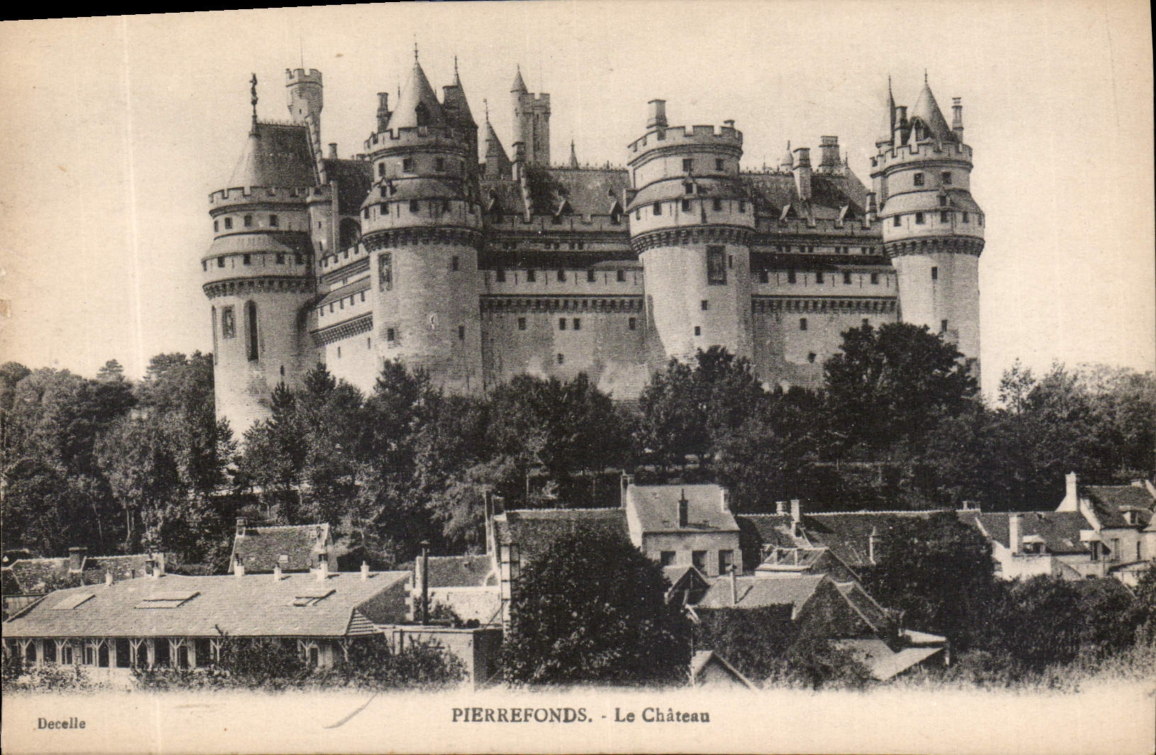 CPA Pierrefonds Le Chateau 