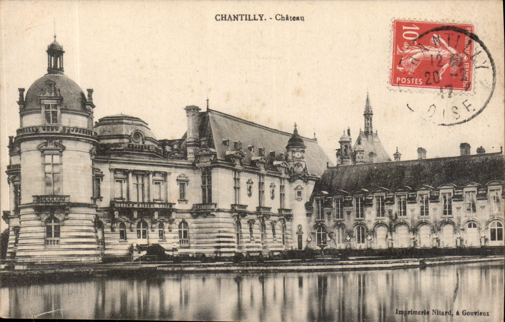 CPA Chantilly Chateau 