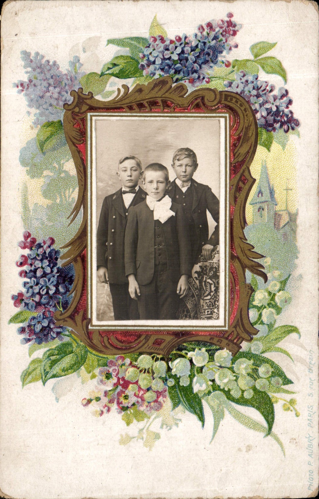CARTE PHOTO Enfants