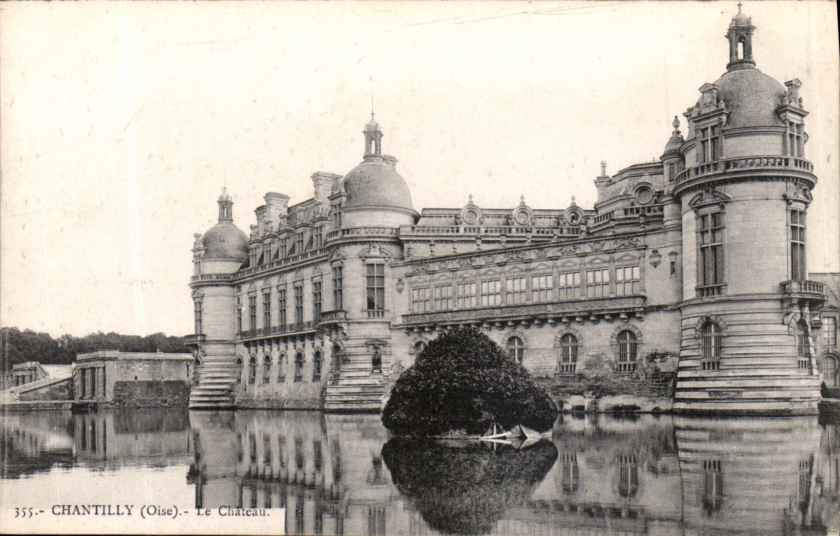 CPA Chantilly Oise Le Chateau 