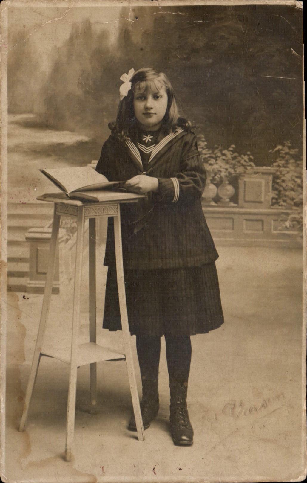CARTE PHOTO Enfant